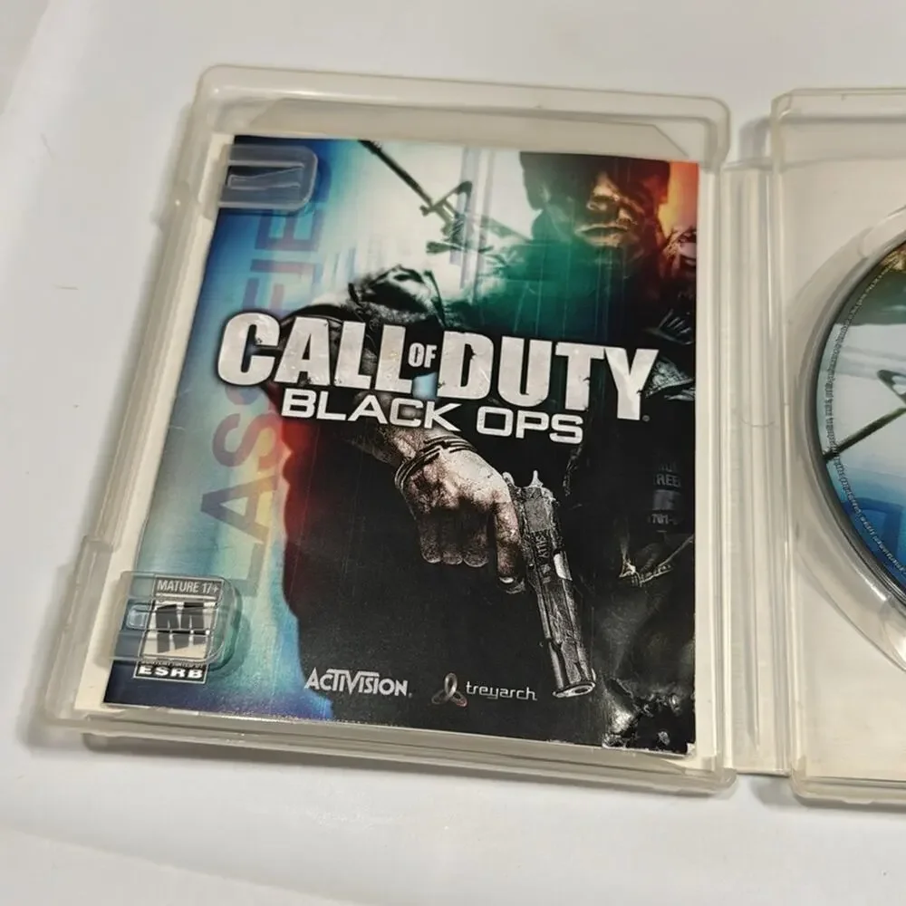 Lot of 2: Call Of Duty Ghosts & Black Ops PS3 USED